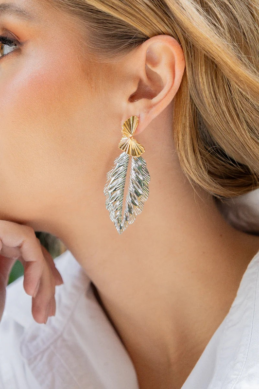 EMMA SILVER EARRINGS