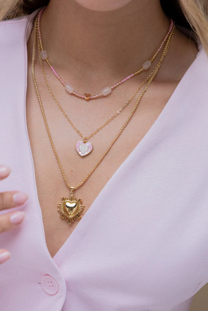 PINK LOVE NECKLACE
