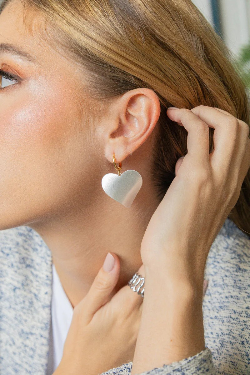GOLDEN SILVER EARRINGS