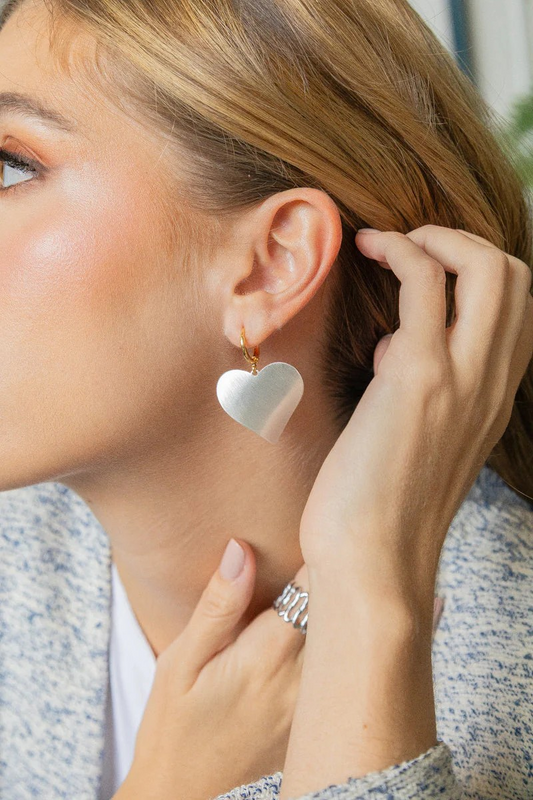 GOLDEN SILVER EARRINGS