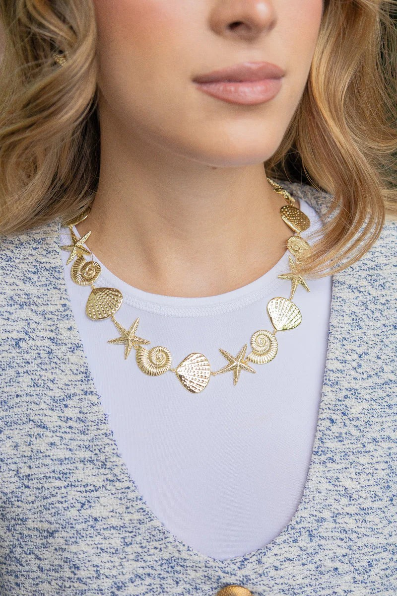 GOLDEN SEA NECKLACE