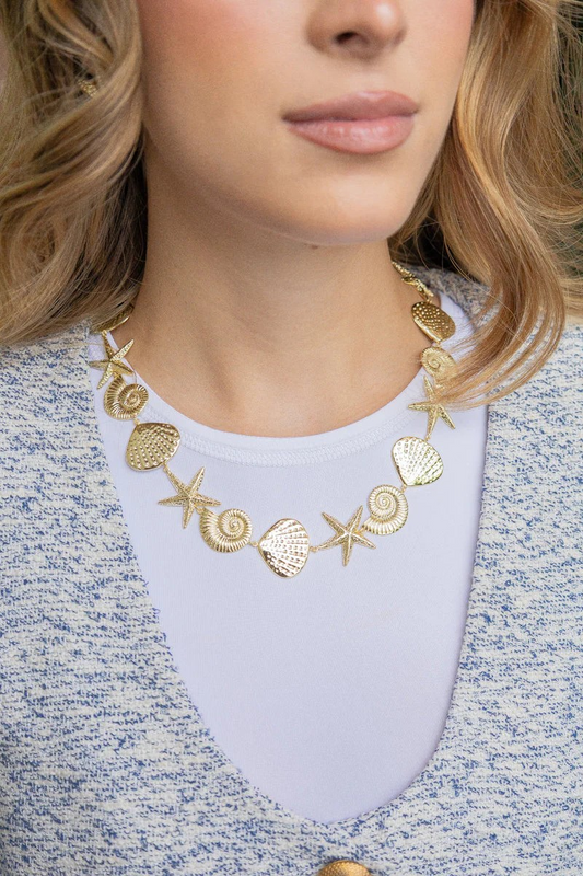 GOLDEN SEA NECKLACE