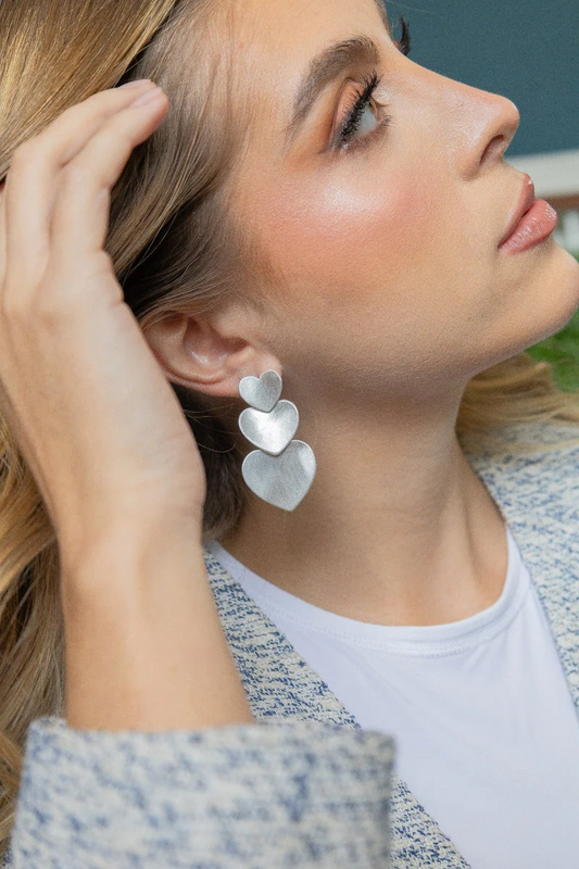 VIKY SILVER EARRINGS