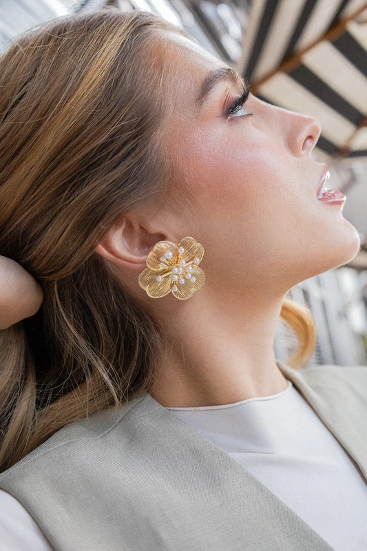 SERENA FLOWER EARRINGS