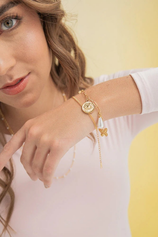 GOLDEN EYE BRACELET