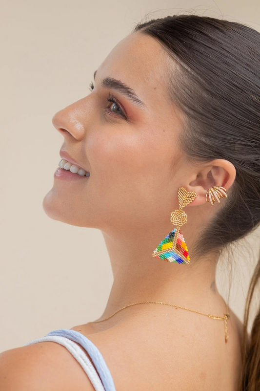 MULTICOLOR SUMMER EARRINGS