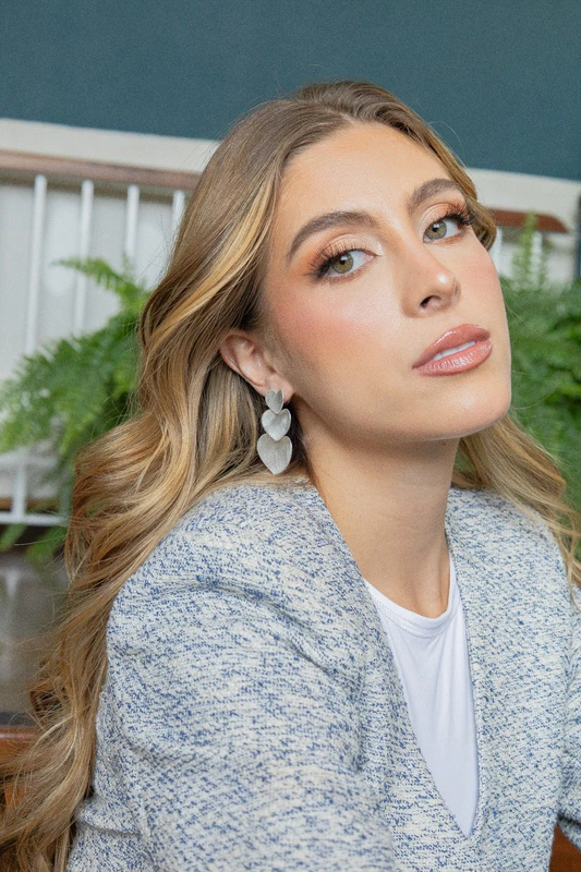 VIKY SILVER EARRINGS