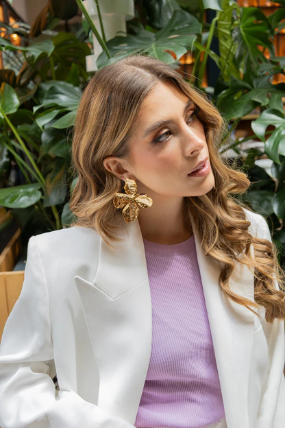 ORCHID EARRINGS