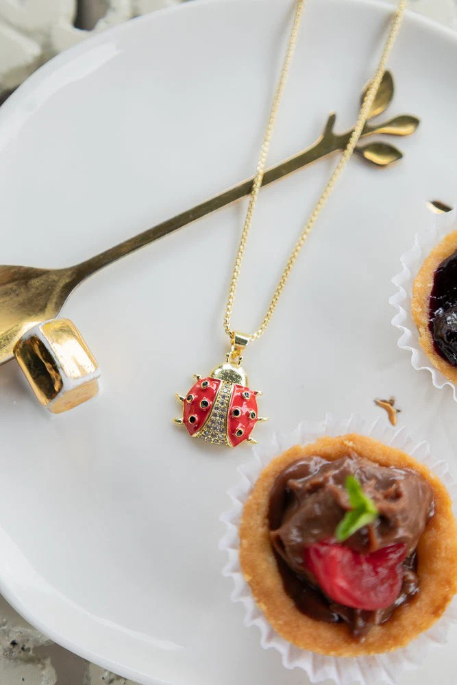 LADYBUG NECKLACE