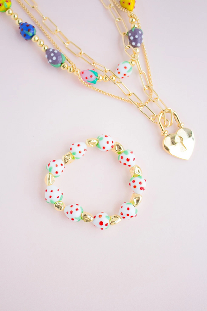 STRAWBERRY BRACELET
