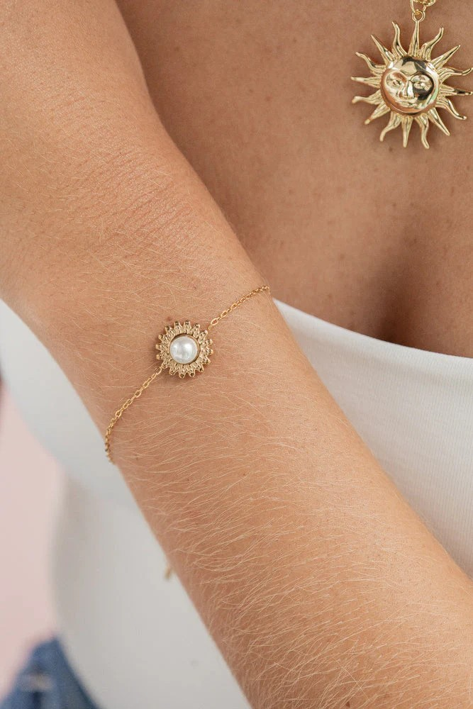 WHITE SUN BRACELET