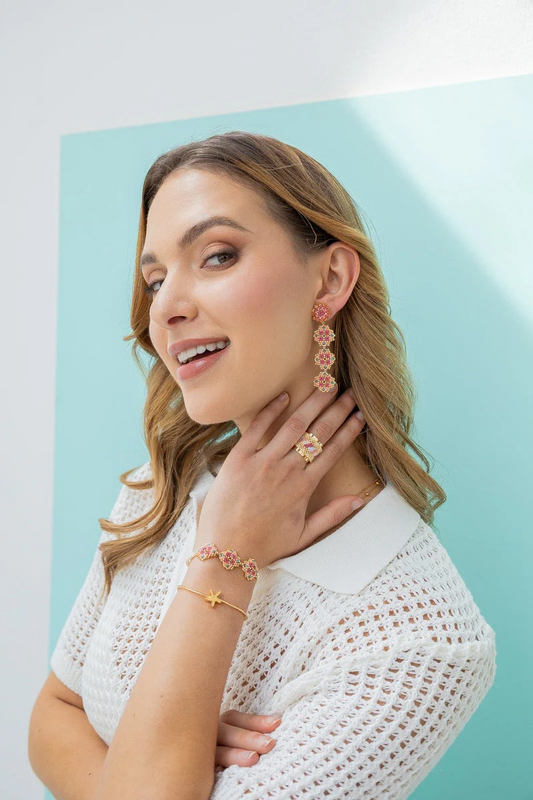 FLOWER JEWLERY SET