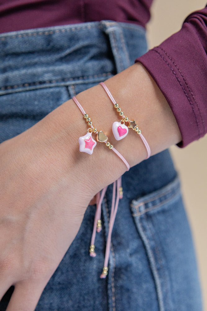 PINK DUO BRACELET - Jabatzelet