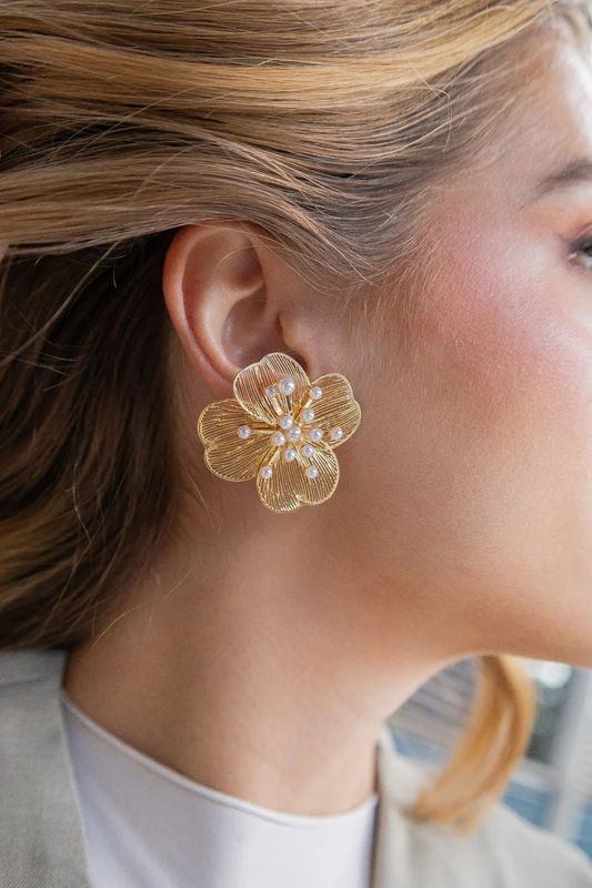 SERENA FLOWER EARRINGS