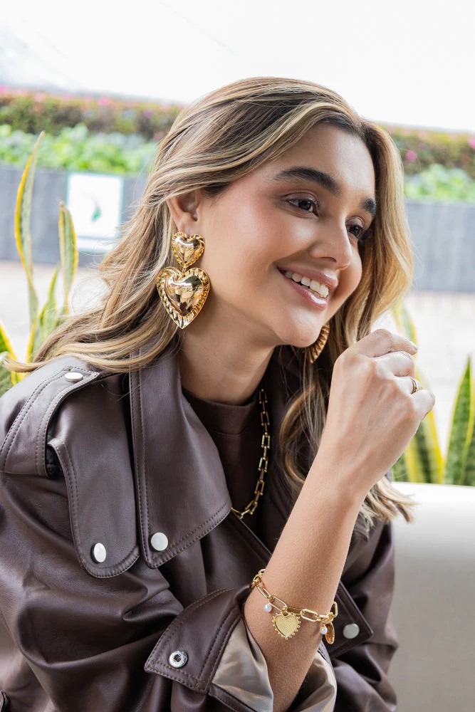 BIG HEART EARRINGS