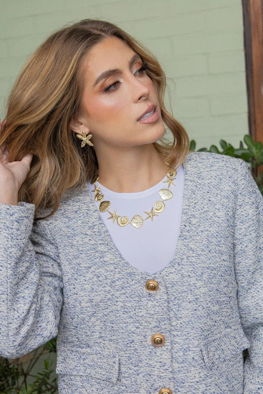 GOLDEN SEA NECKLACE